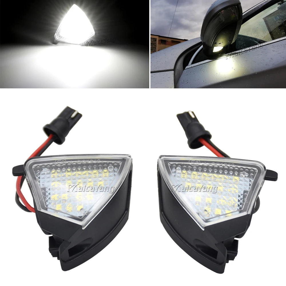 

2x Canbus Led Under Side Mirror Puddle Light Module For VW Golf 5 MK5 MKV Passat B6 Eos Golf6 Variant Sharan MK2 7N Error Free