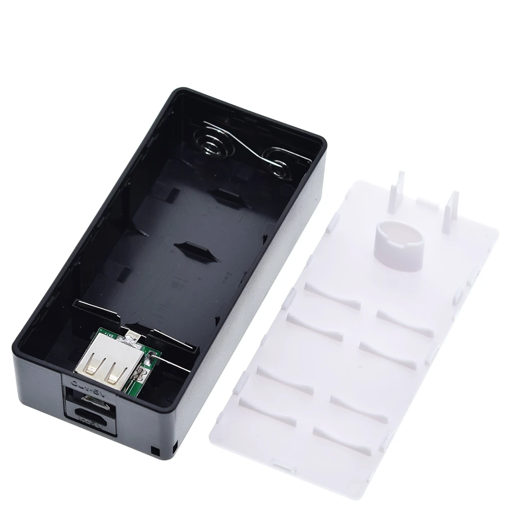 2X 18650 USB портативное зарядное устройство чехол сделай сам для iPhone смартфона MP3