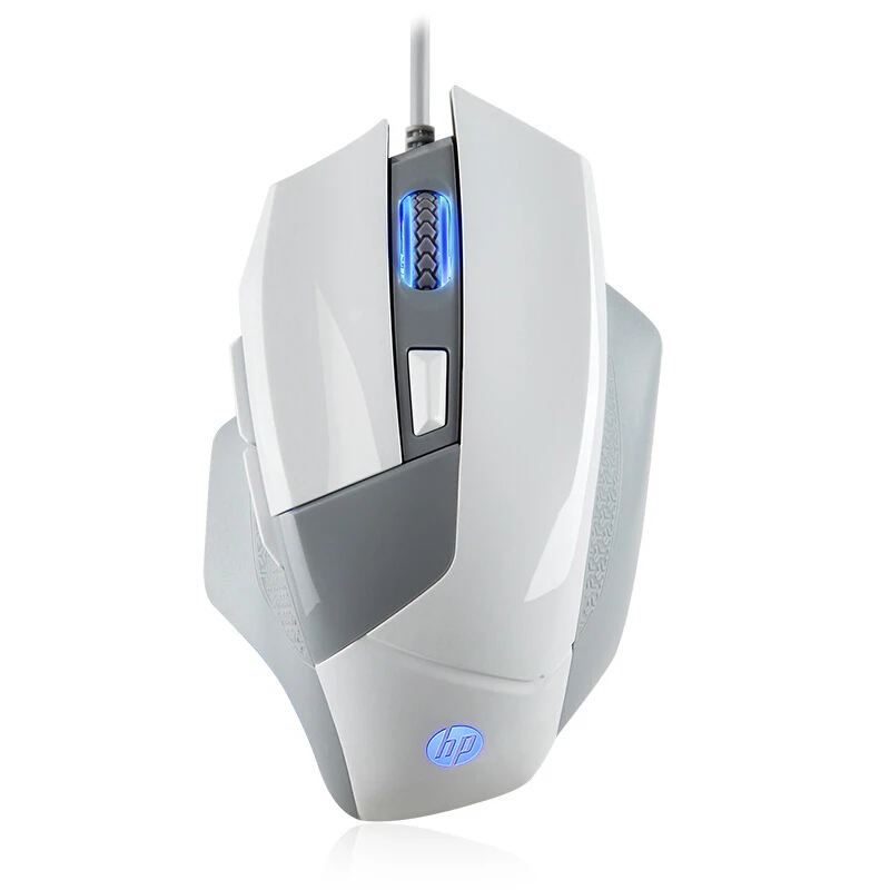 Оригинальная игровая мышь hp G200 Белый/Черный проводной оптический USB 500-4000 dpi 6 Электронная Кнопка спортивные компьютерные мыши