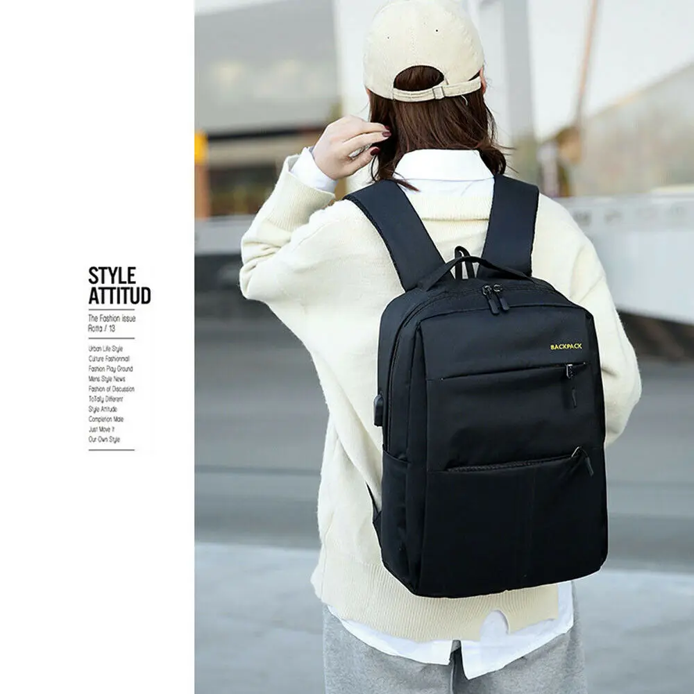 Рюкзак водоотталкивающий с USB-портом и защитой от кражи | Багаж сумки