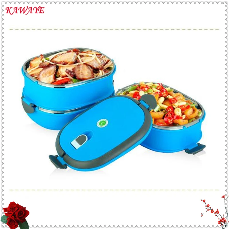 1 Набор ланч для бэнто пикника жестяная банка хранения пищи многослойная