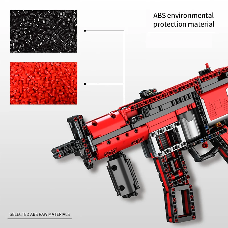 WW2 боевое оружие мотор Мощность мс MP5 городская полиция swat пистолет пулемет