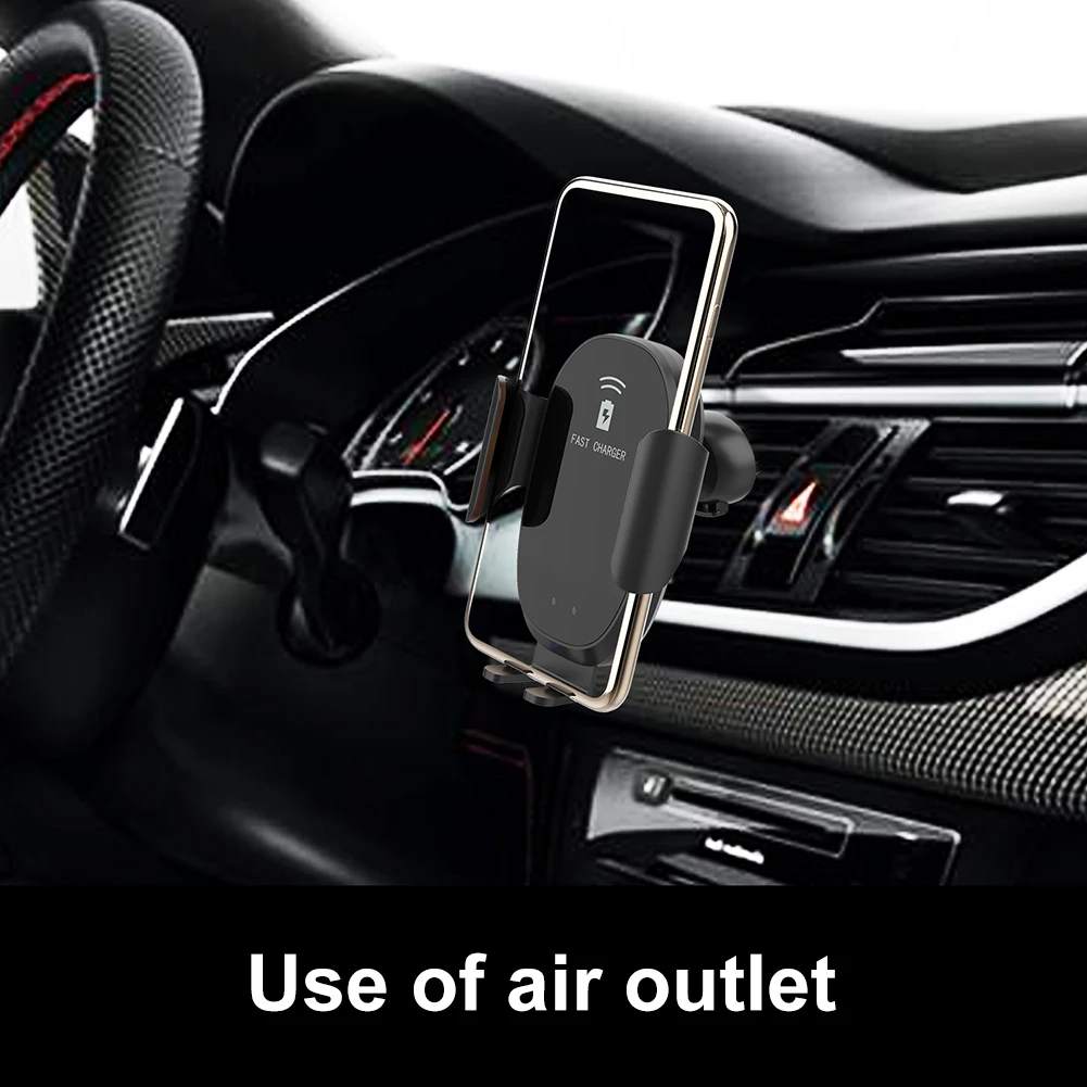 Автомобильное беспроводное зарядное устройство D3 с инфракрасным датчиком