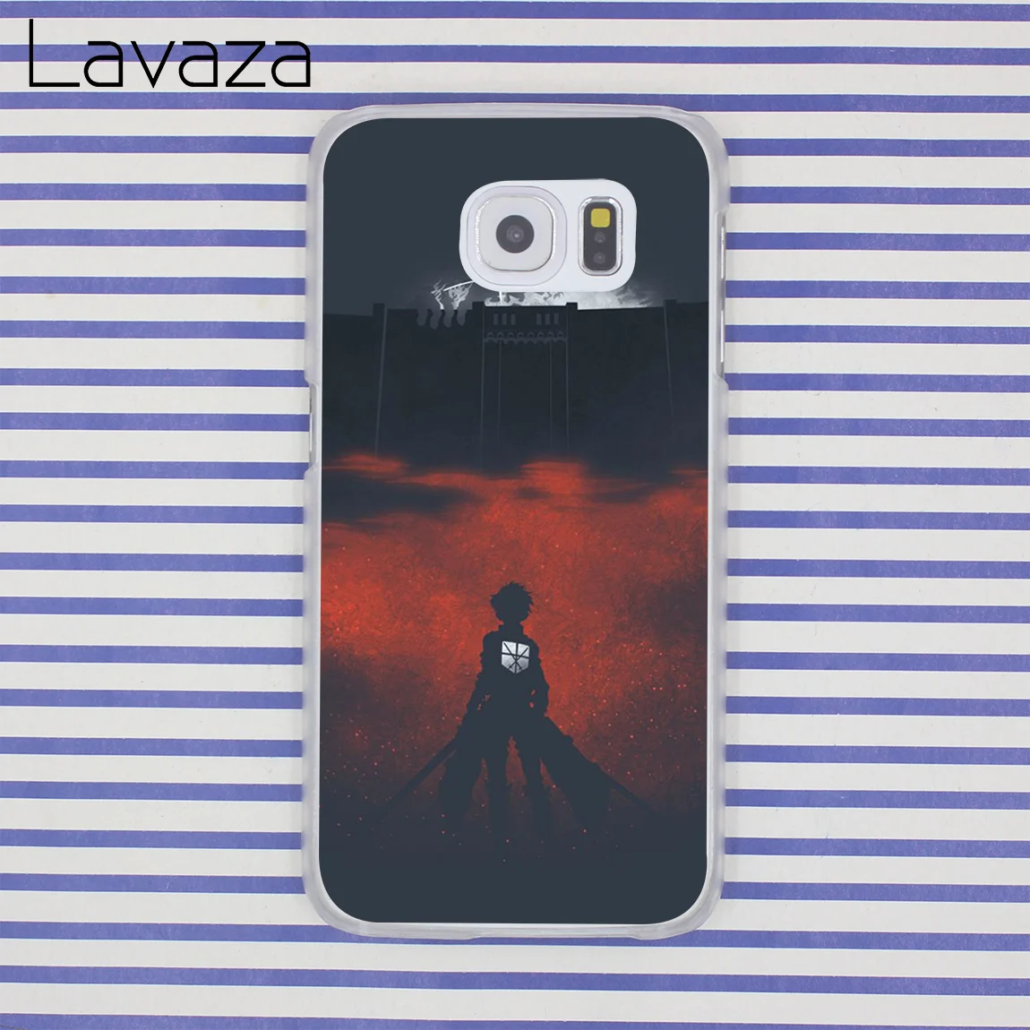 Lavaza для косплея по аниме атака на Титанов (жесткий корпус чехол телефона samsung Galaxy