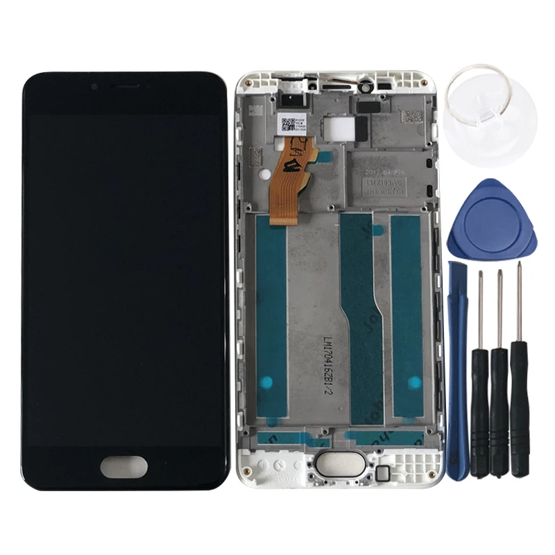 Для 5," Meizu M5S Meilan 5S M612H M612M Axisinternational ЖК-дисплей+ сенсорный дигитайзер с рамкой