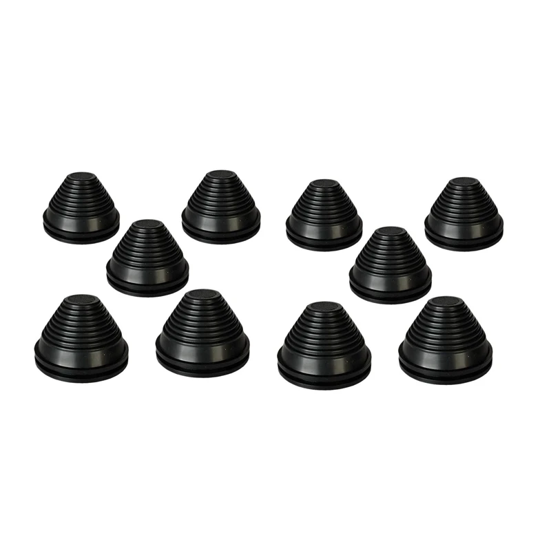 10 шт. втулки для штепсельной вилки брандмауэра защита проводов из синтетического