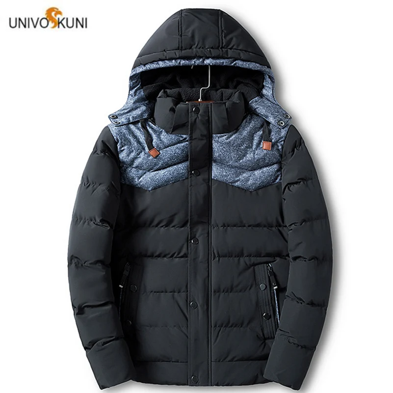 Брендовая зимняя куртка для мужчин модная M-5XL Новое поступление повседневное