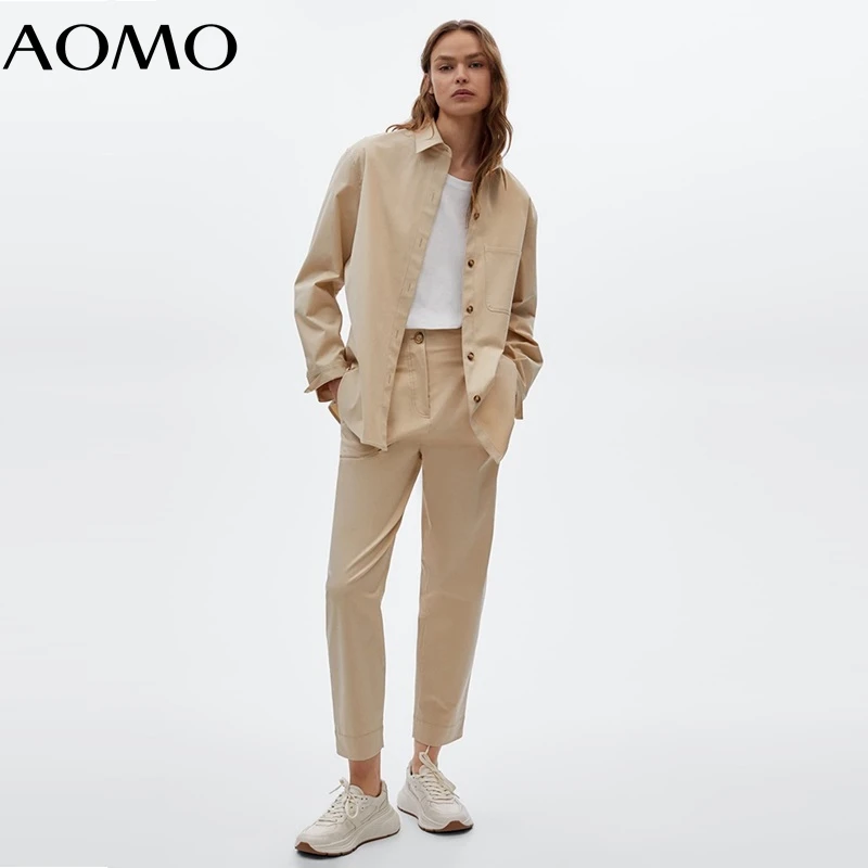 Женские винтажные кроссовки AOMO из натуральной кожи на толстой вулканизированной