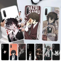 Anime Bungou Stray Dogs Dazai Osamu Soft Phone Case For Xiaomi Redmi Note 10S 11S 11T Pro Shell
