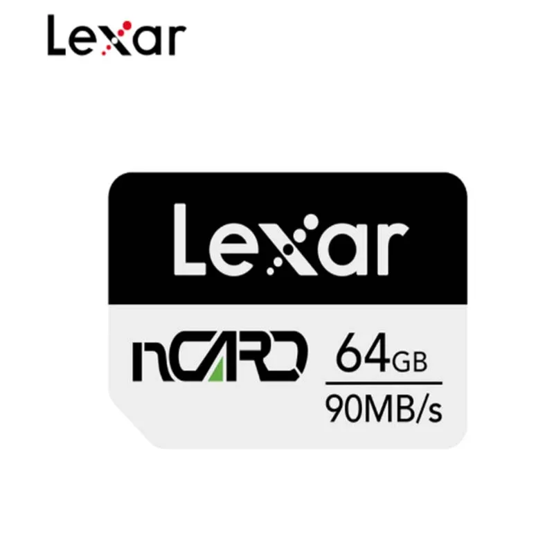 Lexar оригинальный nCard 64 Гб 128 ГБ 256 Nano Sim карты высокоскоростной флеш-память телефона