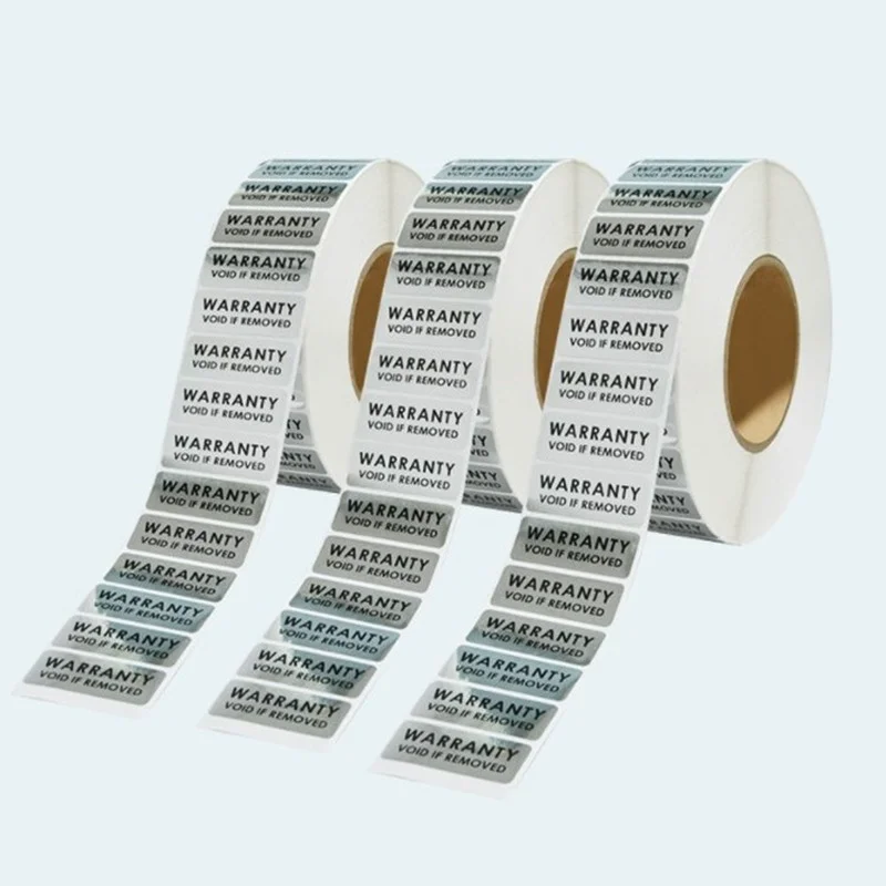

High Security Tamper Evident Anti-fake Warranty Void labels/stickers for gift boxes,products package,envelopes seal void sticker
