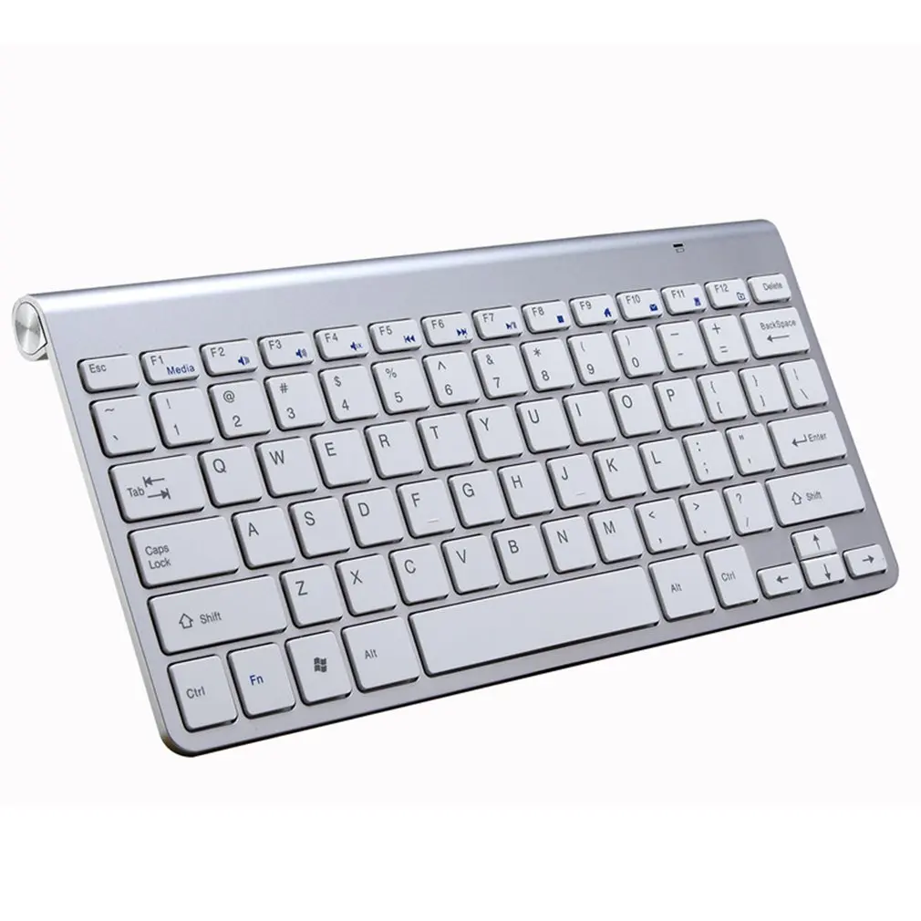 Портативная беспроводная клавиатура для Mac ноутбука ТВ-приставки 2 4 ГГц