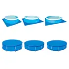 Чехол для бассейна 305 см, Круглый прямоугольный водонепроницаемый пылезащитный коврик, аксессуары для бассейна