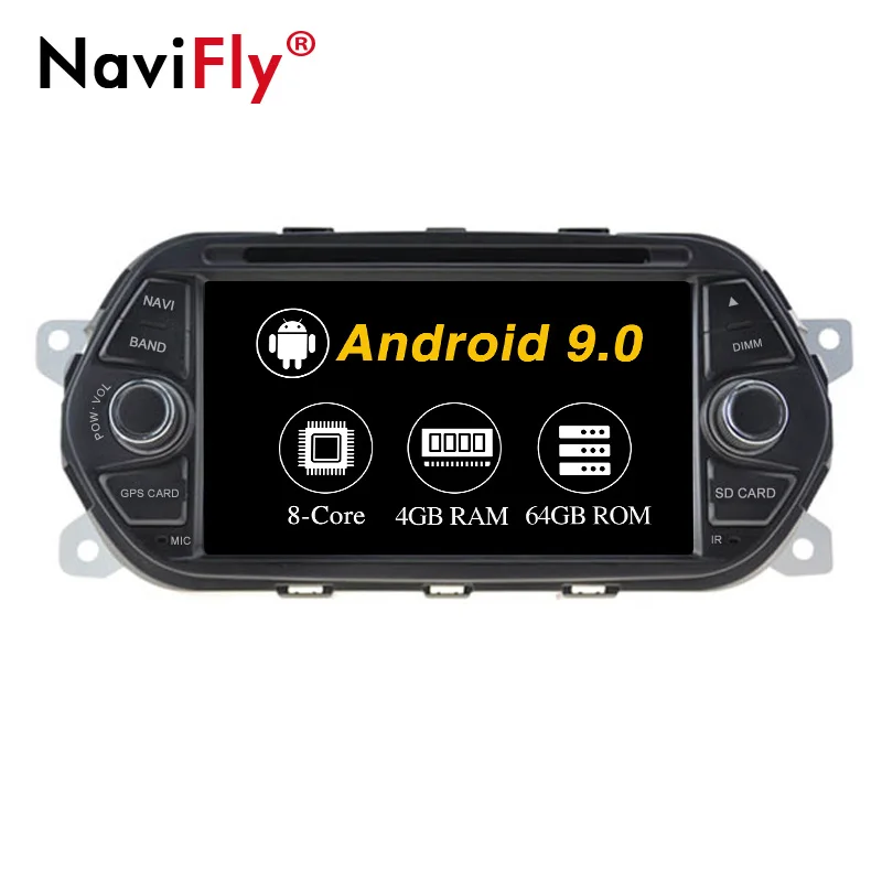 Android 9 0 HD экран автомобильный DVD для FIAT TIPO EGEA 2015 2017 4 Гб RAM + 64 FLASH 8 Core DVR/WIFI DAB