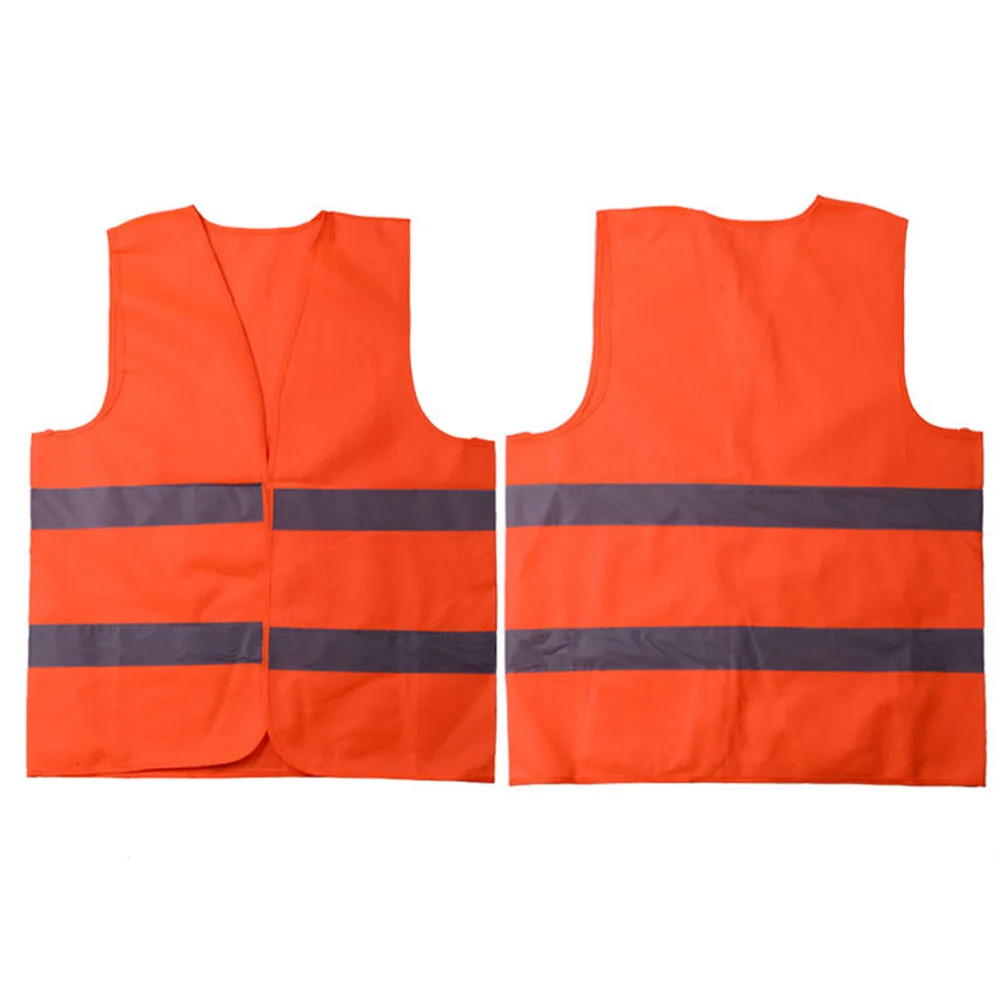 1 шт. светоотражающий жилет для автомобиля высокая видимость спецодежда