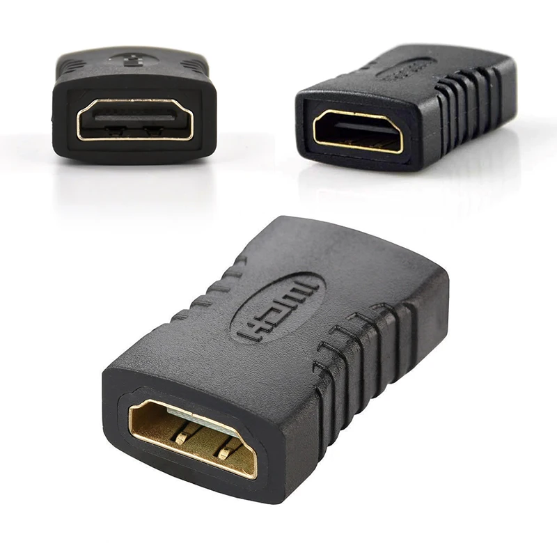 

HDMI-compatibl Femmina Accoppiatore Extender Adattatore Connettore F/F per HDTV HDCP 1080 P Trasporto di Goccia Trasporto