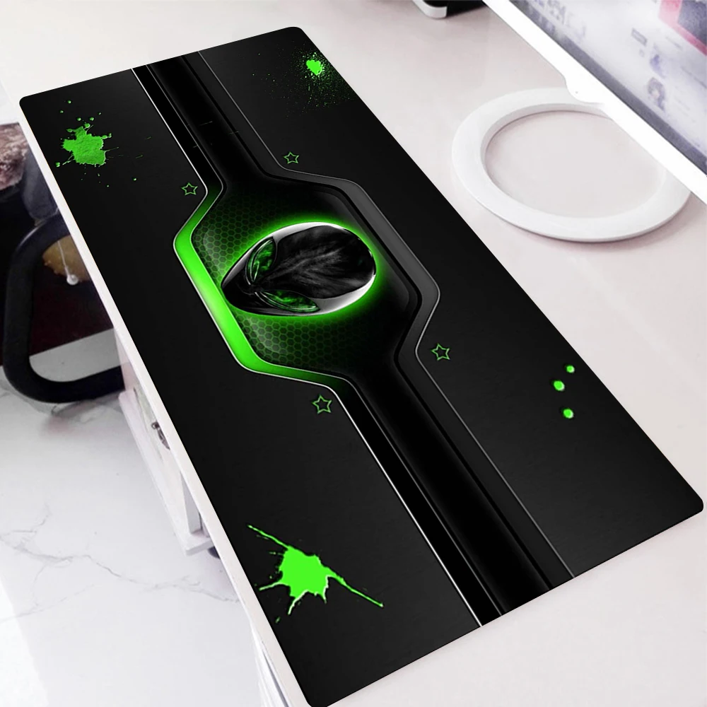 

Large Mouse Pad Gamer Anime Alienware Gaming setup Accessories XL Anti-slip Natural Rubber Keyboard Desk Pad Big Size mousepad