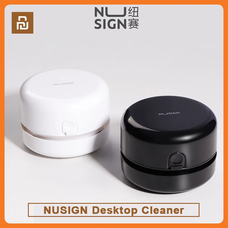 

Лидер продаж, настольный мини-пылесос Xiaomi NUSIGN, портативный легкий прочный пылесос для школы, класса, офиса