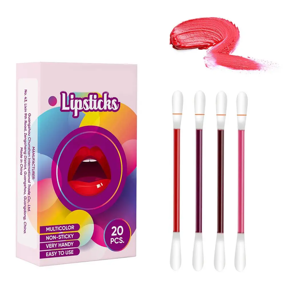 Хлопковая помада прочная водостойкая жидкая антипригарная портативный тинт для