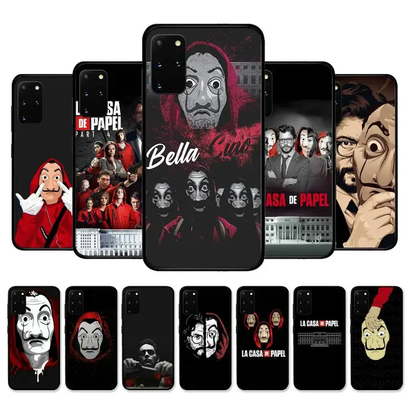 

Money Heist House Paper La Phone Case for Samsung S21 S10 Lite S20 Ultra S9 S8 Plus S7 S6 edge S5 cover