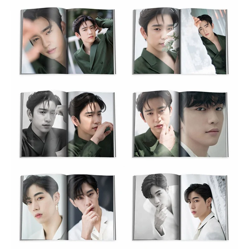 

GOT7 Present Call My Name New Album Photobook Fashion GOT7 Mini Photo Album Photo Card Fans Souvenir Gifts