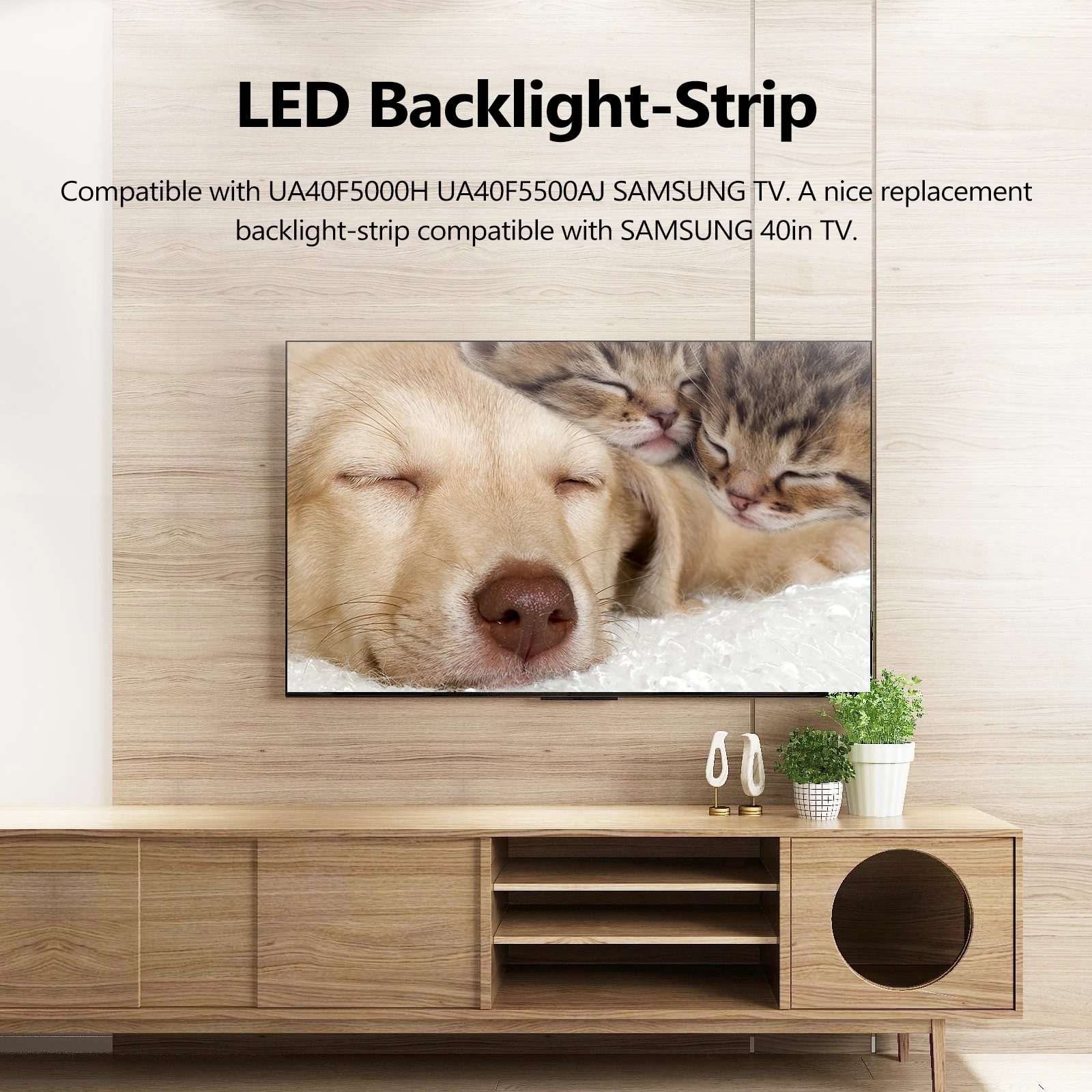 

14pcs/set LED Backlight-Strip Aluminum Plate Quick Heat Dissipation Backlight-Strips