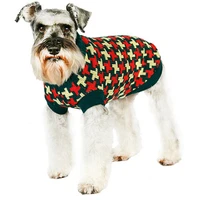 cute dog clothes for small dog flexible warm puppy dog outfits autumn winterpoodle schnauzer dog sweaters for small dogs