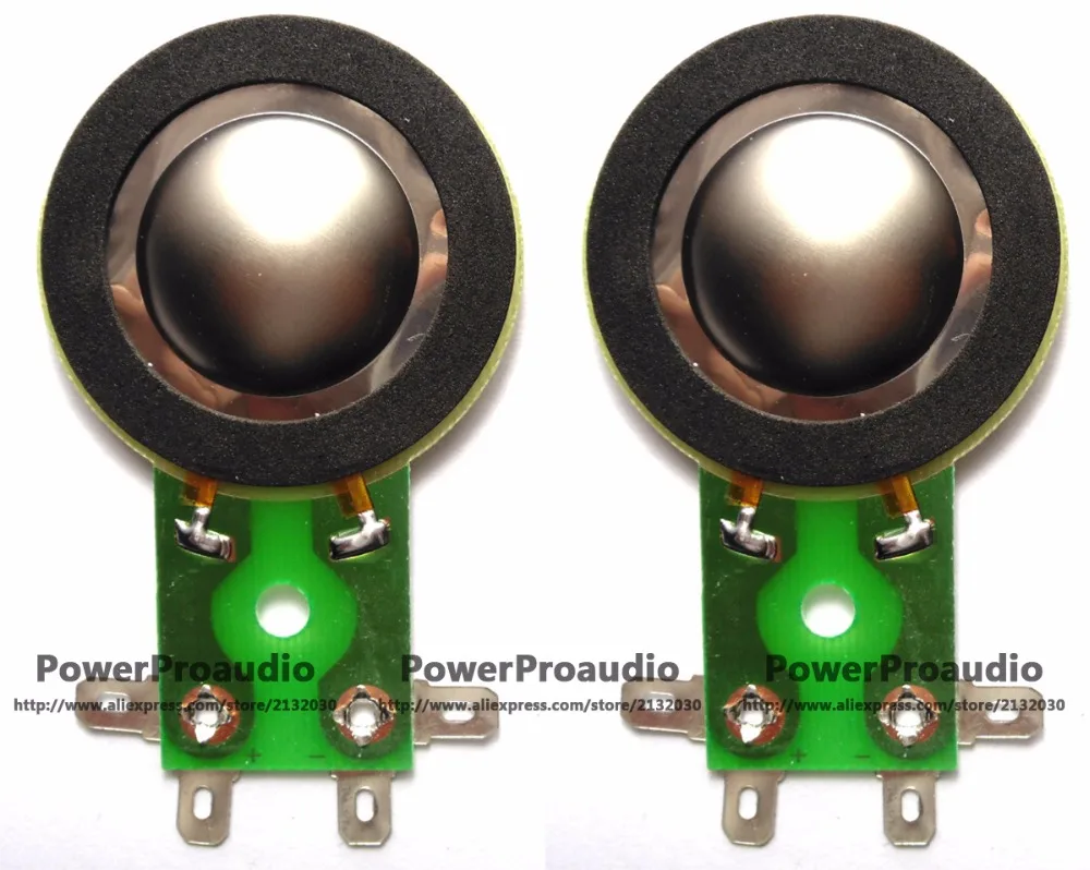 2 шт. Мембранный рупорный высокочастотный динамик для TAPCO MACKIE THUMP 6912 6925 8 Ом - титан