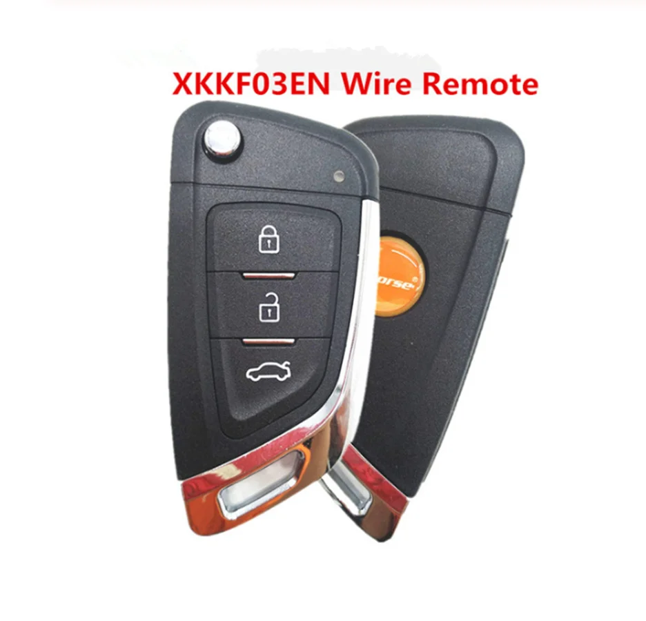 5/10 шт./лот Xhorse VVDI2 XKKF03EN DF проводной Автомобильный ключ пульт дистанционного