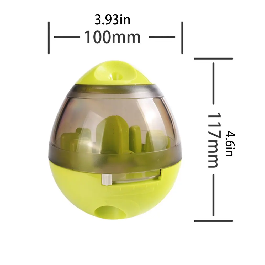

Tumbler Leaking Ball Toy Dog Pet Toy Environmentally Friendly Small ABS + PC + Iron Block Tumbler Leaking Ball Toy