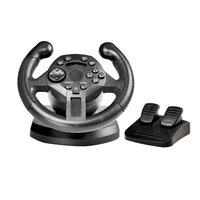 mini game racing steering wheel for ps3 pc vibration joysticks remote controller wheels driving gaming handle
