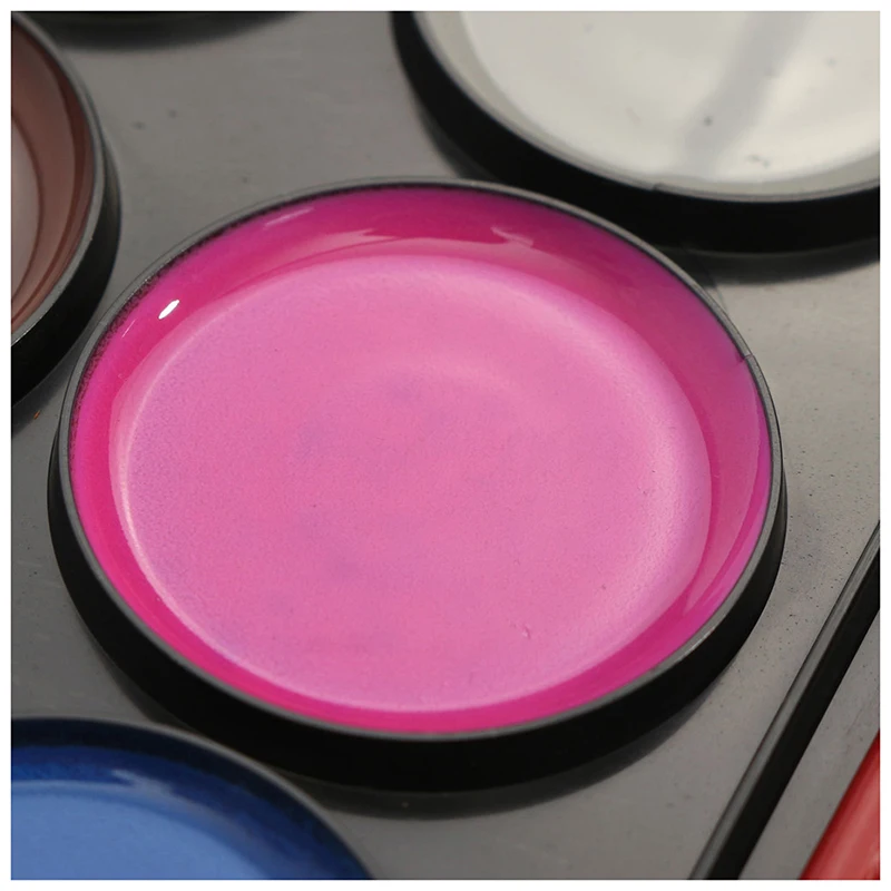 Набор акварельных художественных красок с кисточкой и чехлом для художников 21