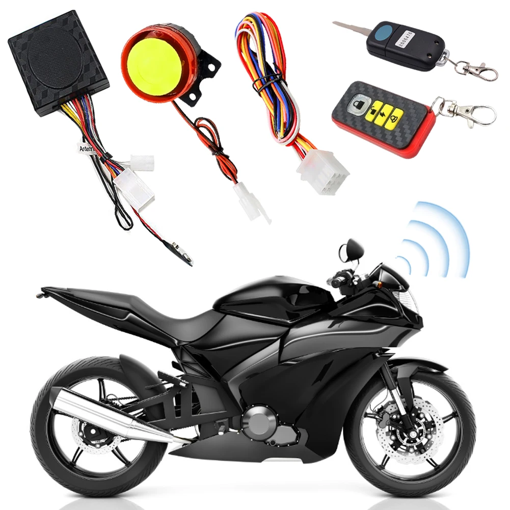 

Anti-hijacking Waterproof Motorcycle Security Alarm/one Way Motorcycle Alarm System 12V Warning System Alarm Universal Dropship