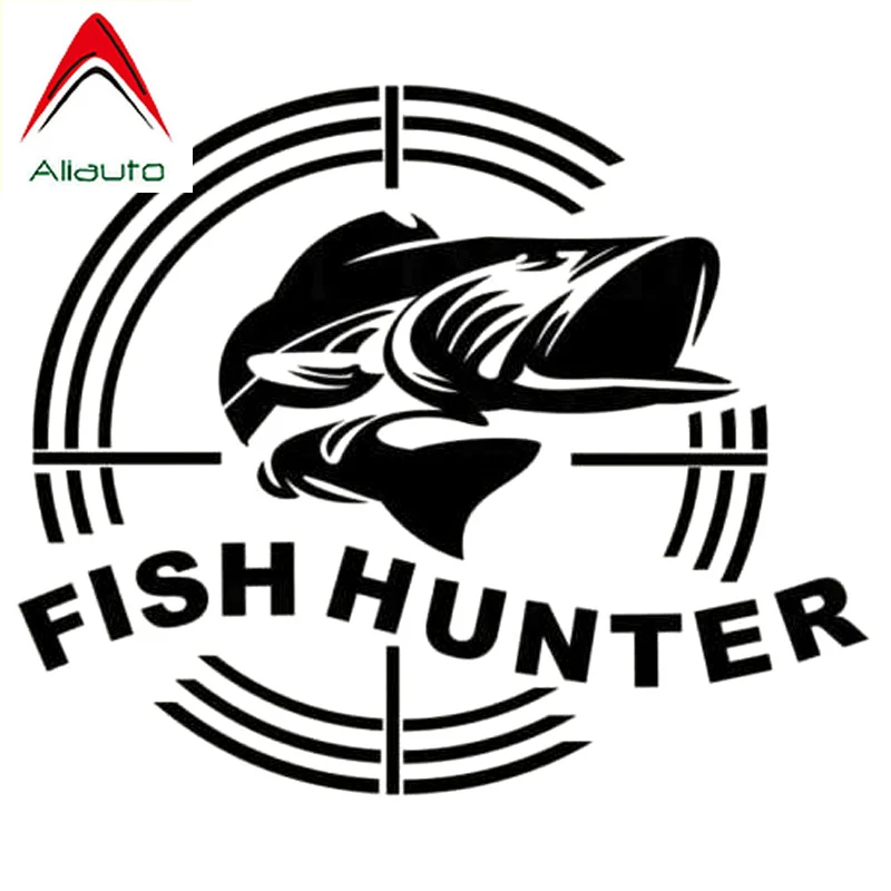 Aliauto креативные автомобильные стикеры Охотник за рыбами модные стильные
