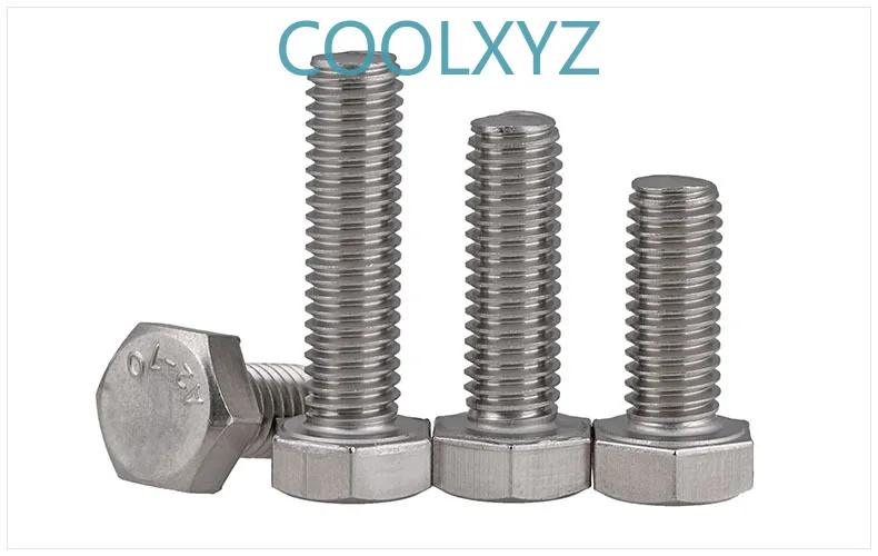 Внешний шестигранный винт из нержавеющей стали 304 удлиняет все зубья внешний