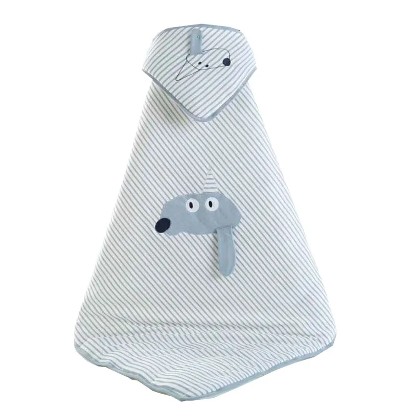 Детский спальный мешок с милым мультяшным рисунком для осени и зимы детский