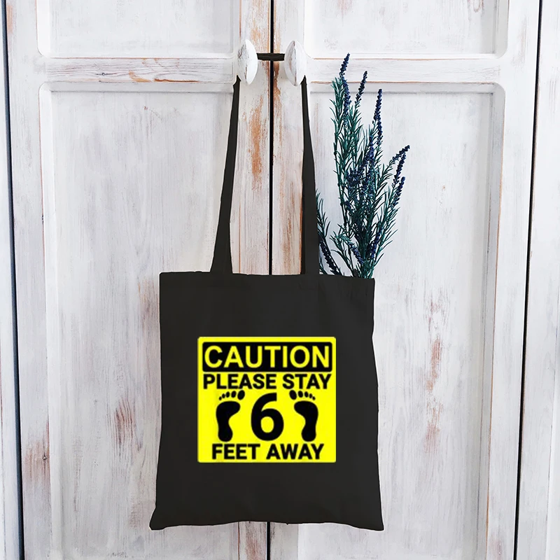 

Please Stay 6 Feet Away Tshirt Women Kawaii 90s Social Distancing Funny T Shirts Gilrs 2020 Tee Woman Clothes Streetwear