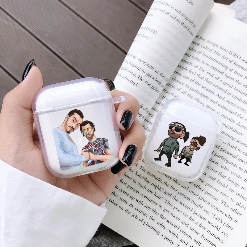 Мягкий милый чехол для наушников Apple airpods Роскошный PNL Rapper Peace N Loves Two frрес