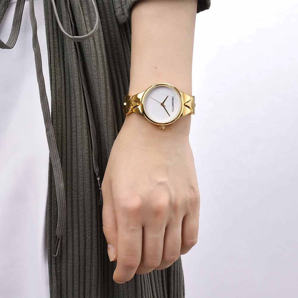 Часы наручные женские кварцевые модные роскошные простые водонепроницаемые