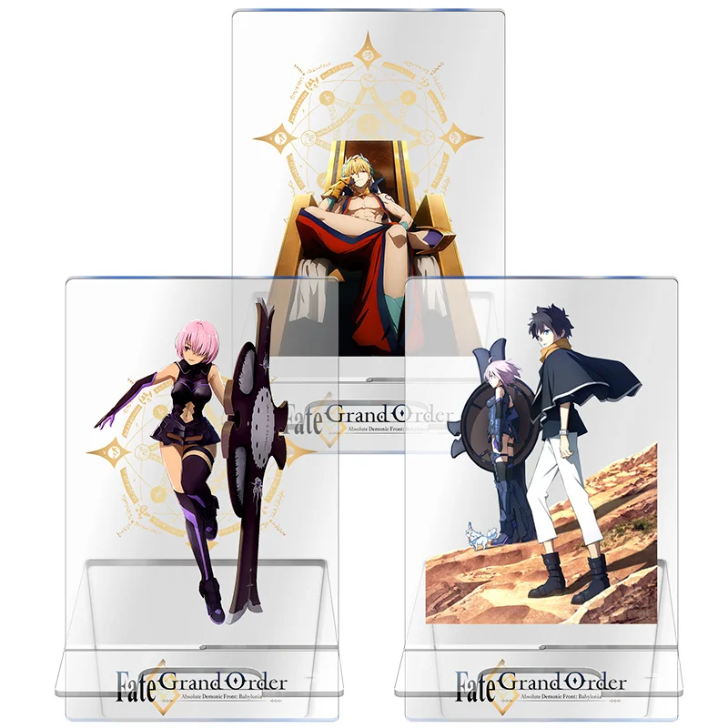 

Аниме Fate/Grand Order Mash Kyrielight, акриловая подставка, фигурка, модель, пластина, Декор, косплей, фотодержатель, рождественские подарки