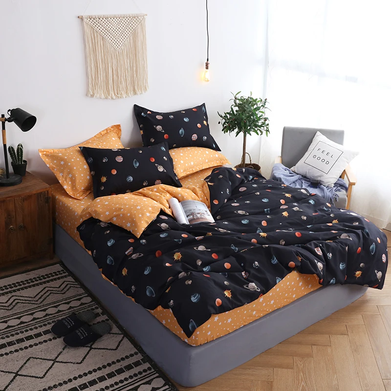 Постельное белье Звездное одеяло покрывало постельные принадлежности высокое