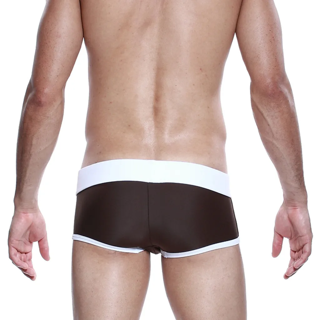 Горячие летние мужские шорты купальник сексуальный Sunga пестрые плавки пляжные s