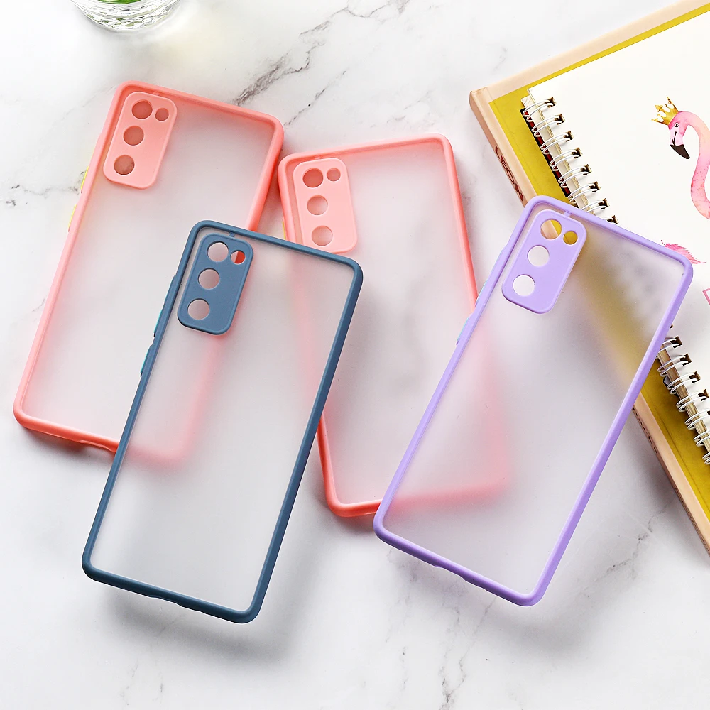 Transparent Case For Samsung Galaxy S20 FE Cases Luxury Phone Funda Samsung S21 Ultra Plus A32 A52 A53 A33 A72 A21s A12 Cover