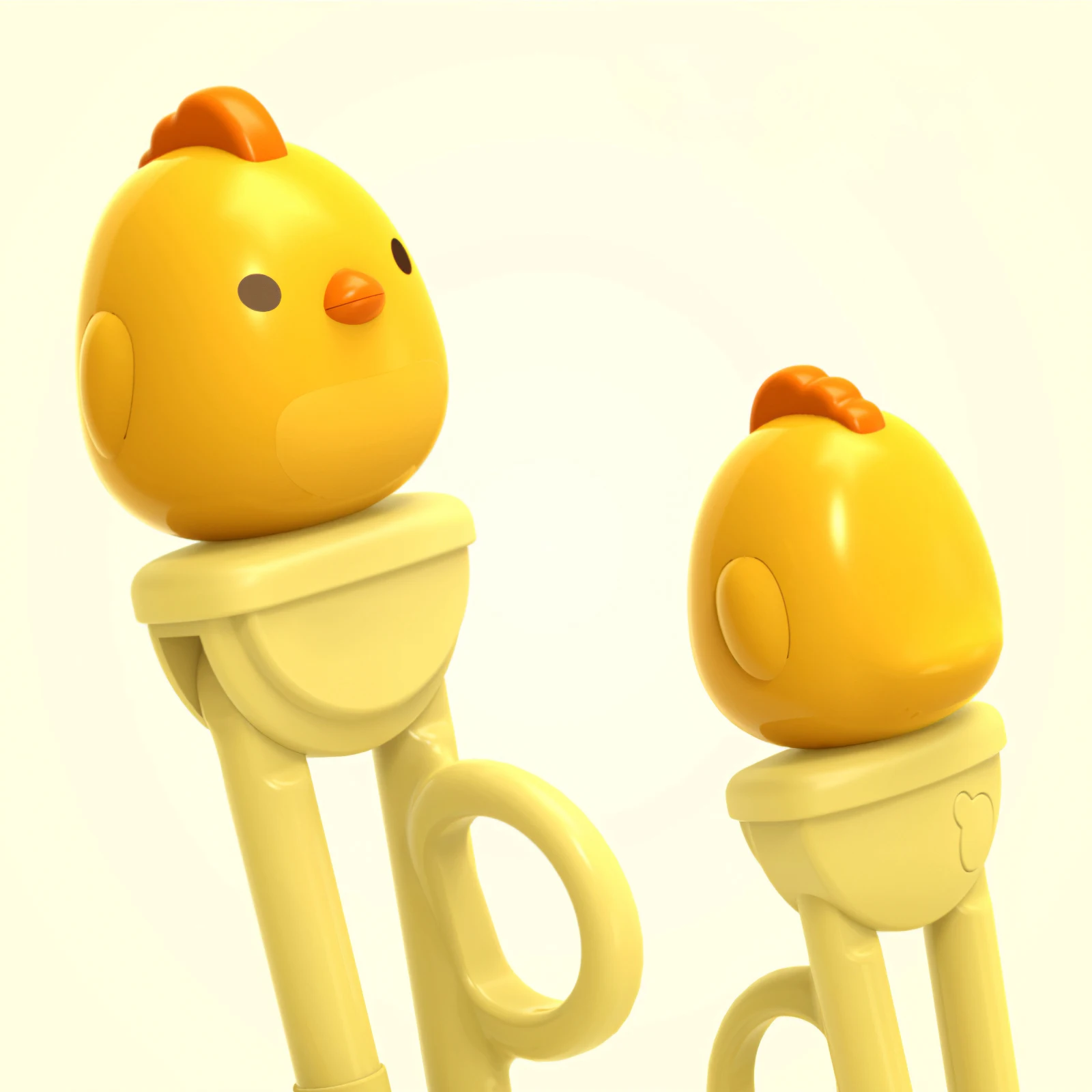 

Kids Training Helper Cartoon Portable Children Tableware Learning Training Chopsticks Plastic Baby Enlightenment Chopsticks