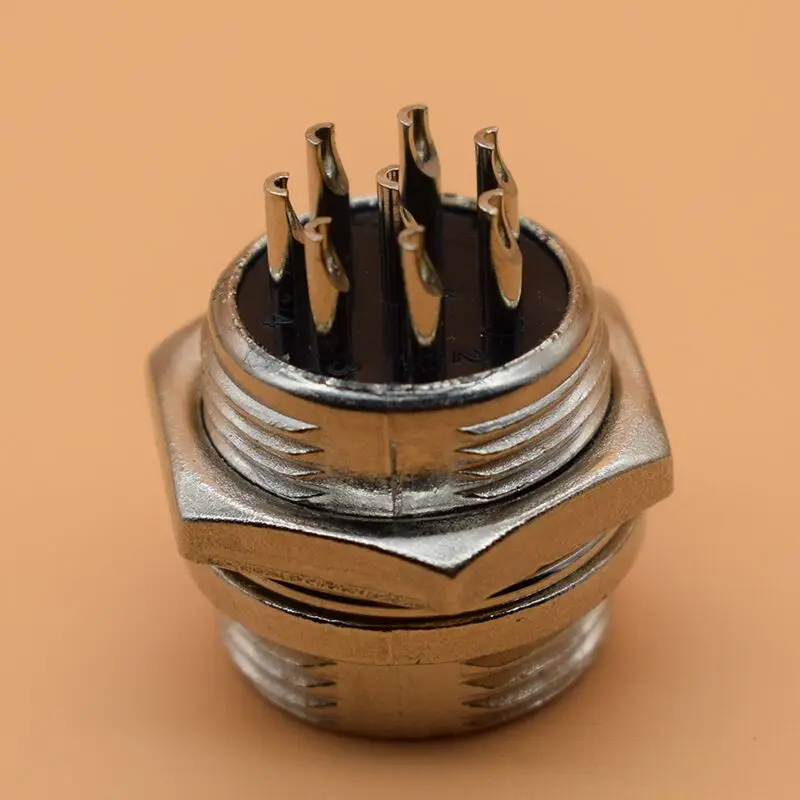 1set GX16-2/3/4/5/6/7/8/9 Pin Male &amp Female Diameter 16mm Wire Panel Connector GX16 Circular Aviation Socket Plug |