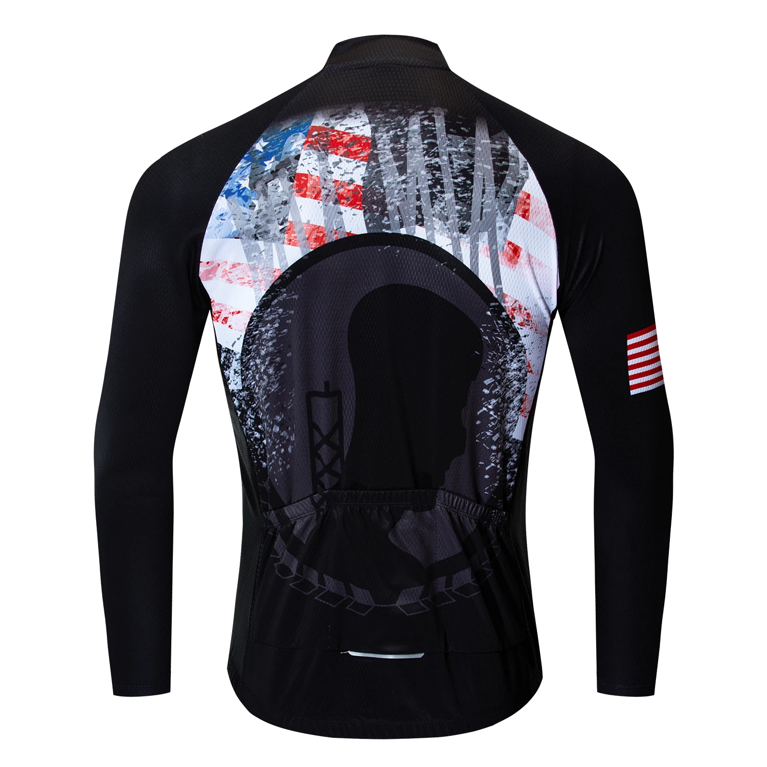 Трикотажные изделия для велоспорта мужские Дышащие с длинным рукавом | Спорт и