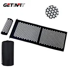 Коврик для акупрессуры Getinfit, массажная подушка, коврик для йоги, коврик для акупрессуры, коврик для снятия стресса, для снятия боли в спине и теле, массажный коврик с шипами