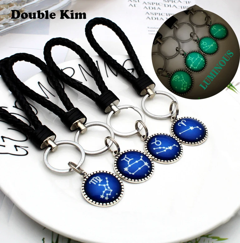 Женский браслет с подвеской из нержавеющей стали 12 видов зодиака