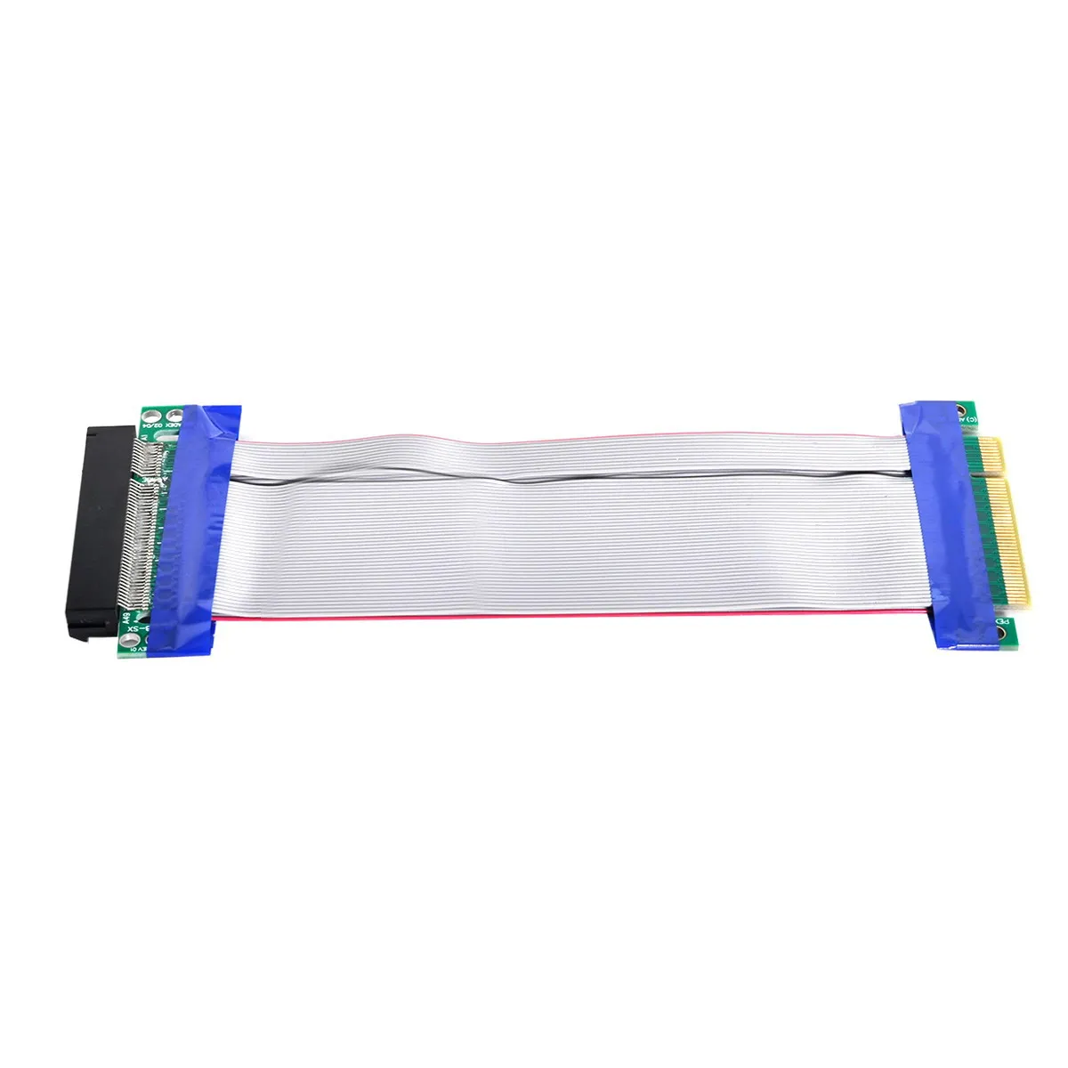 CY PCI-E Экспресс 8X до 8x штекер-гнездо слот Райзер удлинитель карта гибкий кабель 20