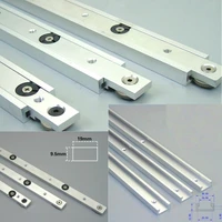aluminium alloy t tracks slot miter track and miter bar slider table saw miter gauge rod woodworking tool durable in use